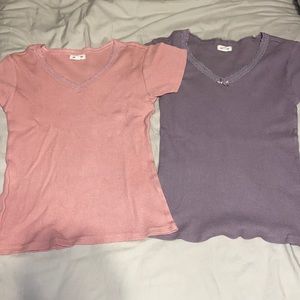 2 Cute Tee Shirts! Size Small